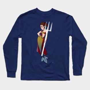 Greek Mermaid Long Sleeve T-Shirt